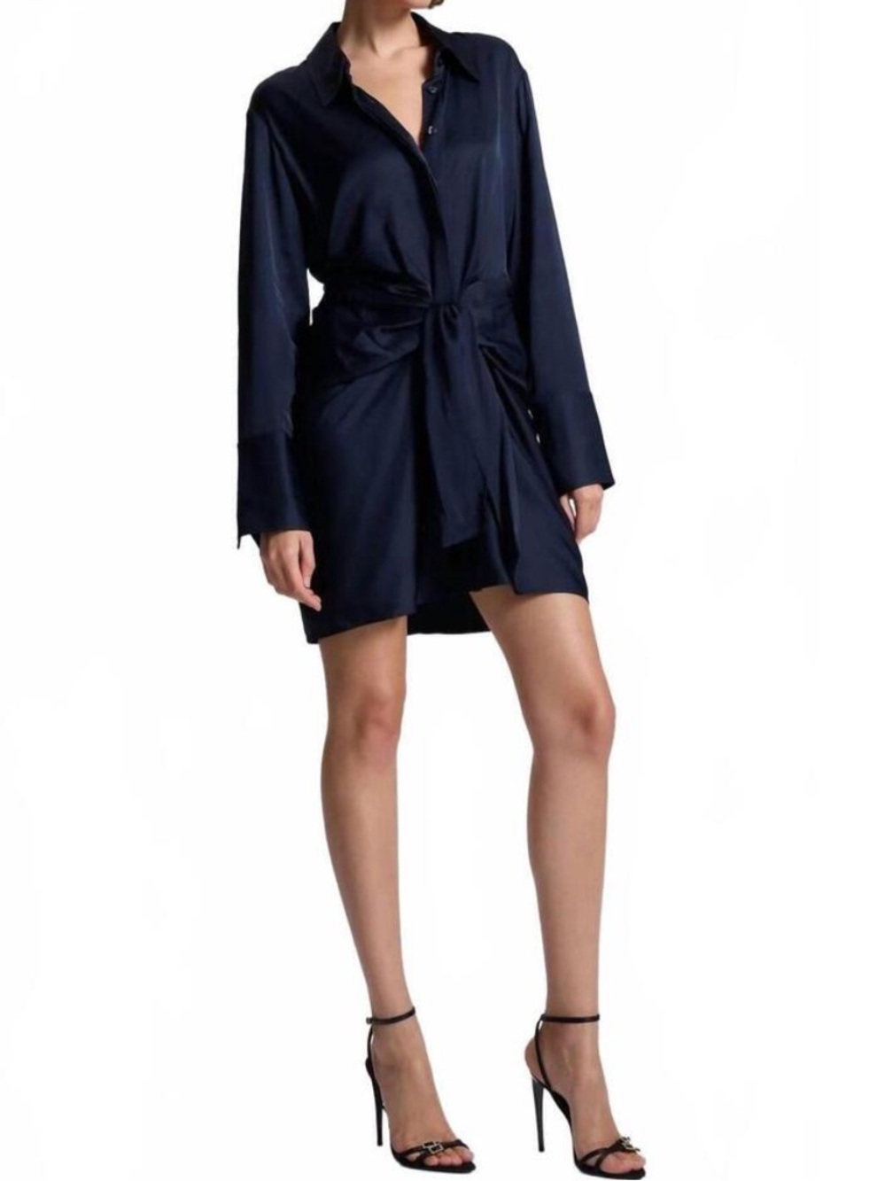 A.L.C. mia dress in sapphire